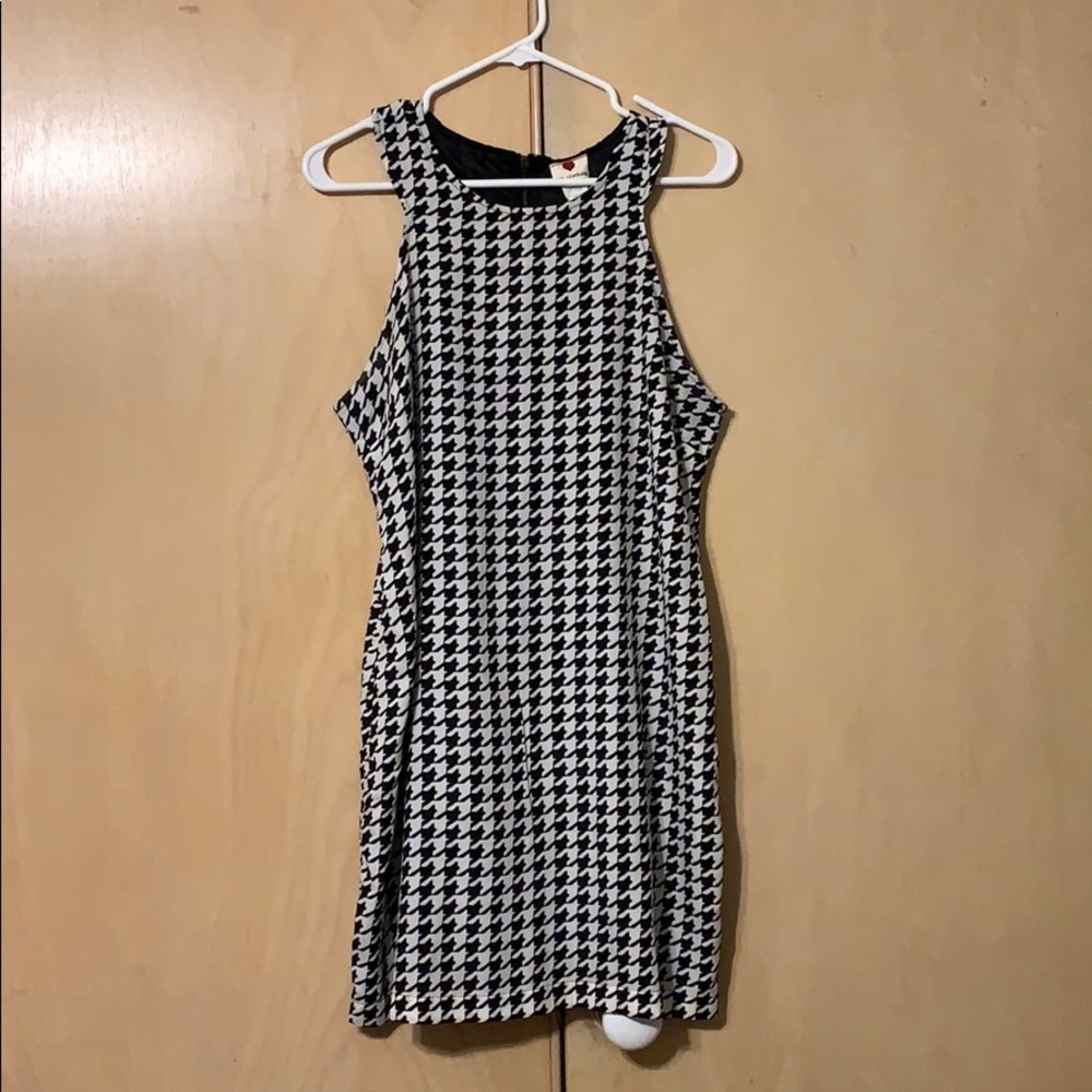 Houndstooth Dress